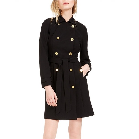 Calvin klein military coat dress Clearance